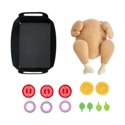 Haba Pollo asado de tela