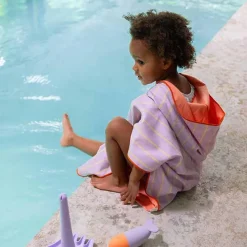 Quut Poncho toalla lavanda