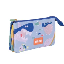 Milan Portatodo 5 compartimentos Blue Odyssey