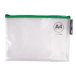 Apli Portatodo A4 Zipper Bag transparente