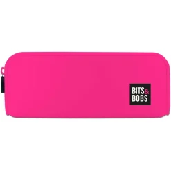 Grafoplas Portatodo silicona flúor rosa flúor Bits and Bobs 20x7,5x5,5cm