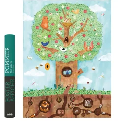 Londji Póster pommier manzano 30x40cm