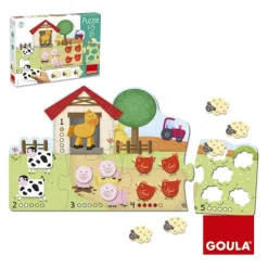 Goula Puzzle 1-5 21 piezas