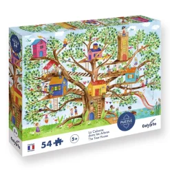 Calypto Puzzle casas en el árbol 54 piezas.