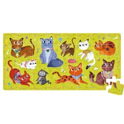 Banana Panda Puzzle I love cats 40 piezas