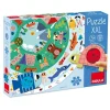 Goula Puzzle XXL descubre animales 25 pzas circular