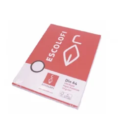 Escolofi Recambio folio liso, 100 hojas, 2 taladros