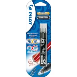 Pilot Recambio FriXion Ball y Clicker 3 unidades varios colores