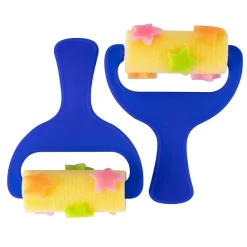 Apli Rodillo de espuma con formas 2 unidades