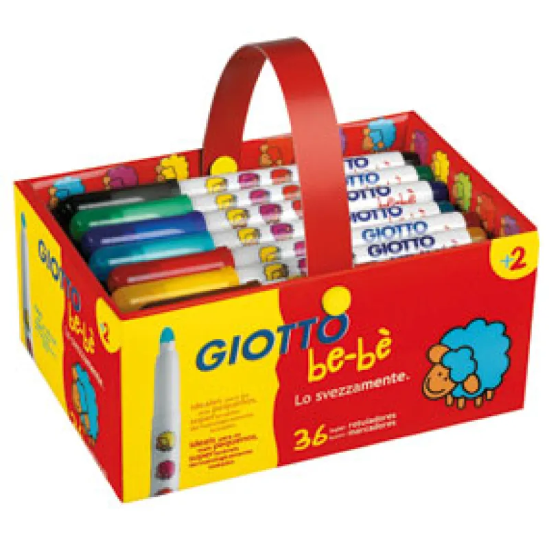 Fila Rotulador 36 colores Giotto be- bé