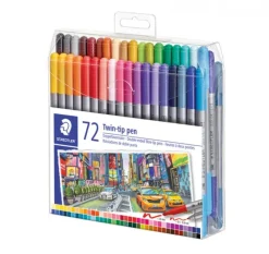 Staedtler Rotulador doble punta 72 colores