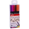 Apli Rotulador doble punta acuarelable 12 colores