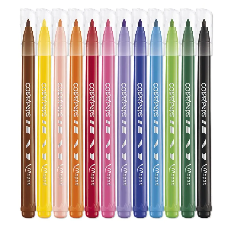 Maped Rotulador Jungle Color Peps 12 colores