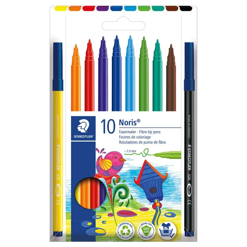 Staedtler Rotulador Noris 10 colores