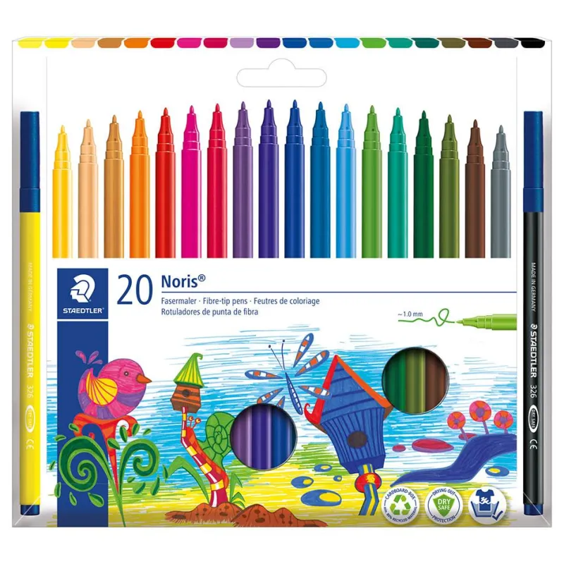 Staedtler Rotulador Noris 20 colores