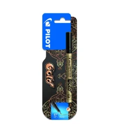 Pilot Rotulador oro punta fina blíster 1 unidad