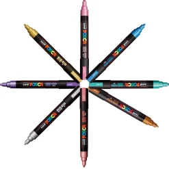 Uniball Rotulador Posca PC5M. Metalizado. .