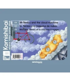 Señor Nimbo y la máquina de nubes. Cuento Kamishibai A4. Esp/En/Alemán