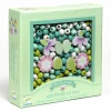 Djeco Set 450 abalorios madera flores y hojas