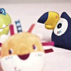 Lilliputiens Set 4 animales selva tela actividades