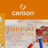 Canson Set 10 láminas de dibujo A3 plus sin recuadro 130gr. Basik