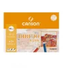 Canson Set 10 láminas de dibujo A3 Plus con recuadro 130gr. Basik
