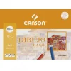 Canson Set 10 láminas de dibujo A4 sin recuadro 130gr. Basik