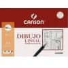 Canson Set 10 láminas dibujo lineal A4 160gr.