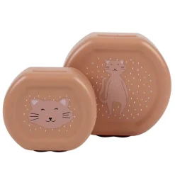 Trixie Set 2 tarteras 150ml y 300ml gato cierre clip