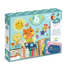 Djeco Set actividades creativas El gato y sus amigos