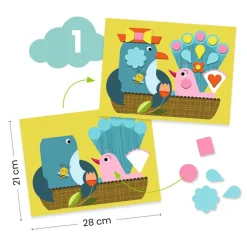 Djeco Set actividades creativas El gato y sus amigos