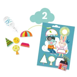 Djeco Set actividades creativas El gato y sus amigos