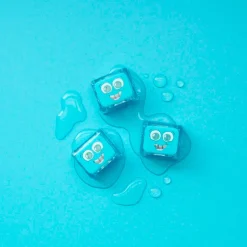 Glopals Set cubos azules con luz 4 unidades Glo Pals