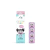 Glopals Set cubos lilas con luz 4 unidades Glo Pals