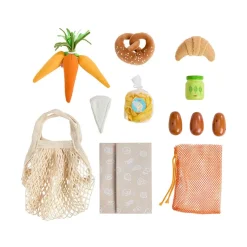 Haba Set de alimentos tela compra semanal