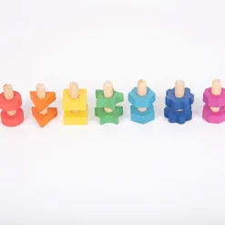 Tickit Set de tornillos y tuercas de madera