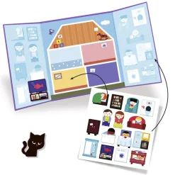 Djeco Set pegatinas gruesas removibles Mi casa