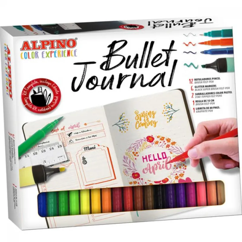 Alpino Set pinta y decora bullet journal