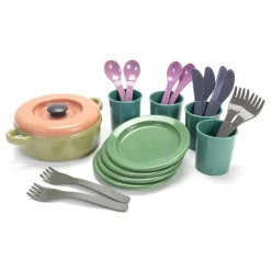 Dantoy Set vajilla Eco Green Bean (Colores surtidos)