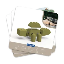 Guidecraft Snap block animales 33 pzas.