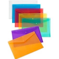 Carchivo Sobre de polipropileno tamaño folio con clip