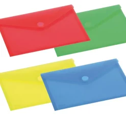 Carchivo Sobre de polipropileno tamaño A5 con cierre de velcro 25 x 18cm.