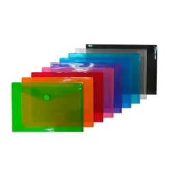 Fraga Sobre tamaño A4 con cierre velcro colores surtidos