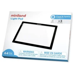 Miniland Tablero de luz A4 lightpad