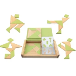Aquamarine Games Tangram doble sostenible