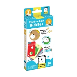 Banana Panda Tarjetas en inglés Peek a Boo Riddles begginer