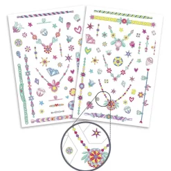 Djeco Tatuajes joyas neón