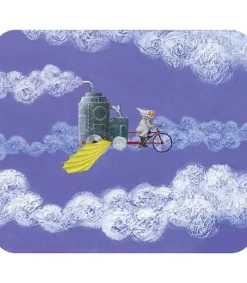 Teatro Kamishibai Mini con Cuento El Señor Nimbro y la Máquina de Nubes (Serie A4 Family)