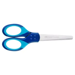 Faber castell Tijeras escolares Grip azul