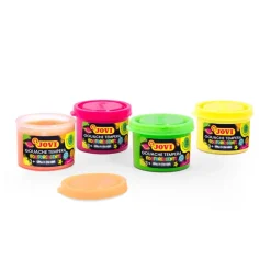 Jovi Témpera escolar fosforescente 35ml. 4 colores
